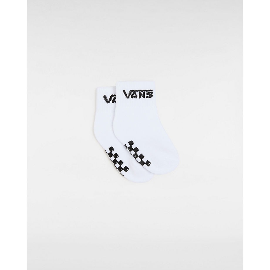 Vans Infant Drop V Classic Socks (2 Pairs) (white) Infant White