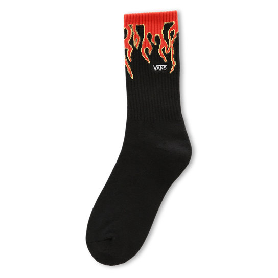 Kids Digi Flames Crew Socks (1 Pair) | Vans
