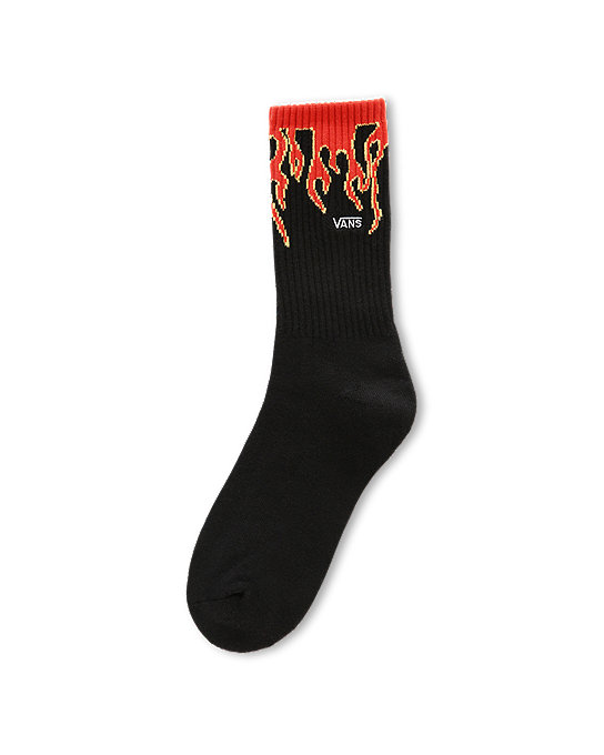 Kids Digi Flames Crew Socks (1 Pair) | Vans