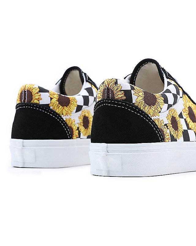 Sunflower Embroidery Old Skool Shoes 7