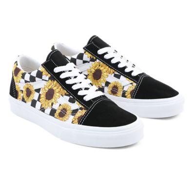 Sunflower Embroidery Old Skool Shoes | Vans