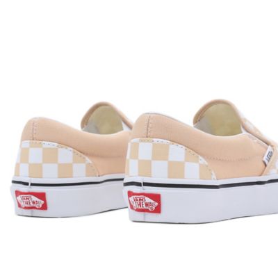 Vans slip on hot sale frappe true white