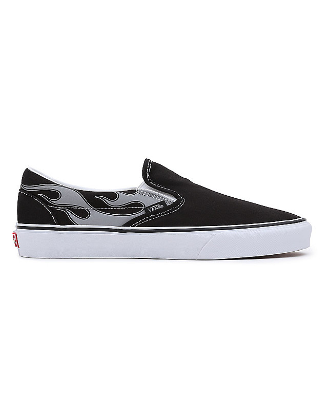Classic Reflective Flame Slip-On Shoes 4