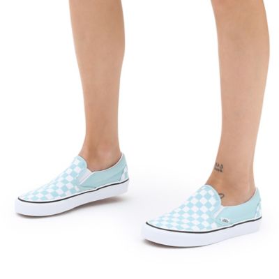 Vans cheap carreaux bleu