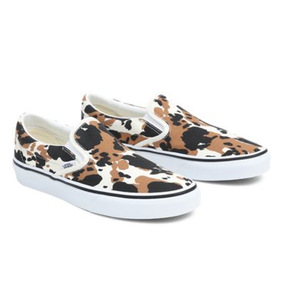 Cheetah print sale slip on vans