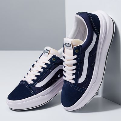 Gray blue hot sale vans