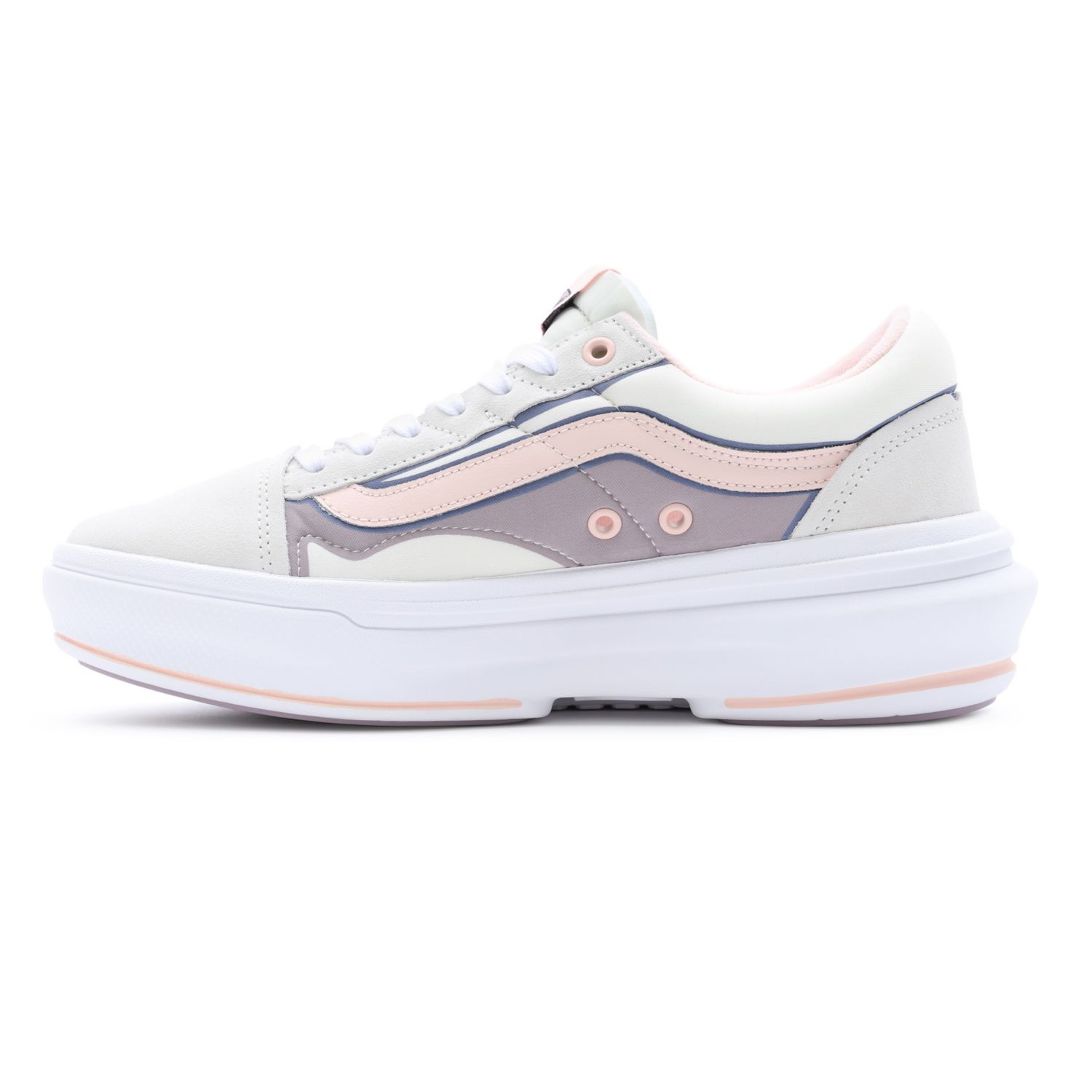 Vans nere old outlet skool con rose rosse