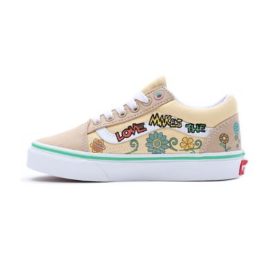 Chaussures Vans x Sesame Street Old Skool Enfant 4 8 ans Blanc