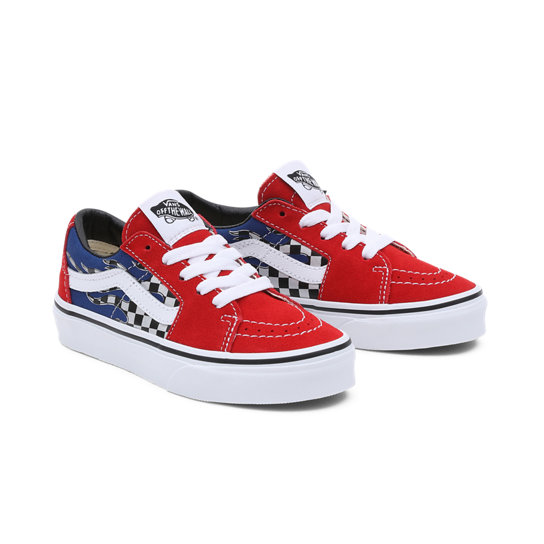 Kids Reflect Check SK8-Low Shoes (4-8 years) | Vans