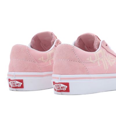 Pink platform slip on hot sale vans