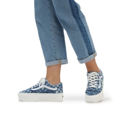 Vans old skool denim hot sale sneaker