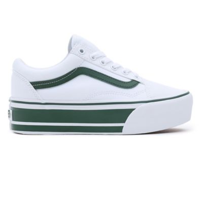 Pastel striped hot sale vans