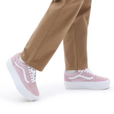 Vans old skool 2024 gum sole pink