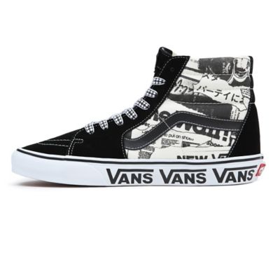 Size 5 black 2024 and white vans