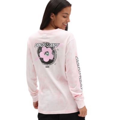 Vans long sleeve shirt best sale with roses