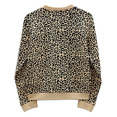 Girls Leopard Spot Crew Sweater (8-14 years) 5