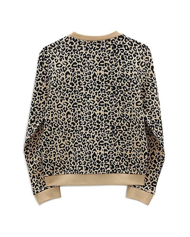 Girls Leopard Spot Crew Sweater (8-14 years) 5