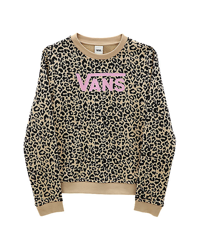 Leopard Spot Crew Sweater voor meisjes (8-14 jaar) 4
