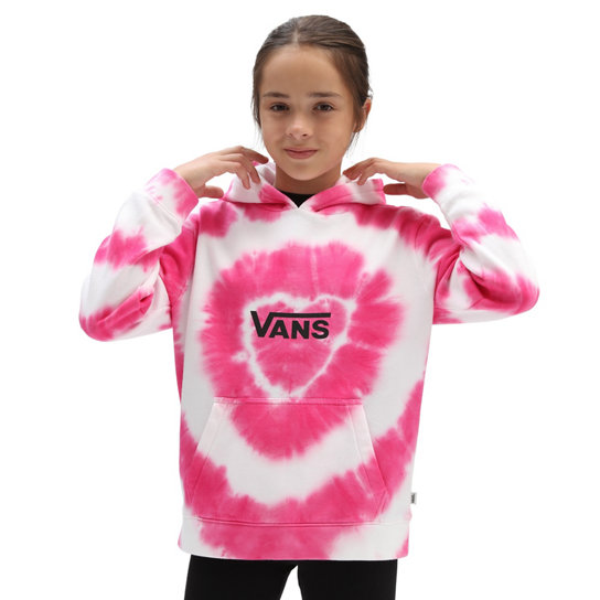 Mädchen Tie Dye Heart Kapuzenpullover (8-14 Jahre) | Vans