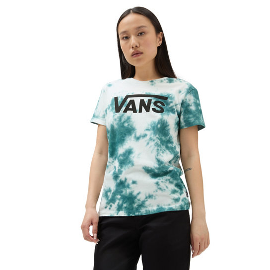 T-shirt Cloud Wash Logo Crew | Vans
