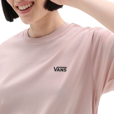 Vans t deals shirt womens Pink