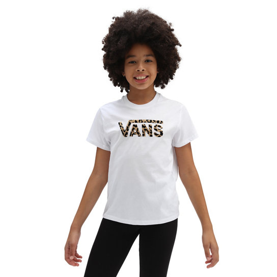 Camiseta de niñas de cuello redondo Flying V (8-14 años) | Vans