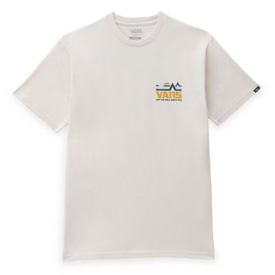 Vans t shirt store white