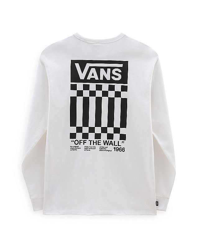 Off The Wall Check Graphic Long Sleeve T-Shirt 2