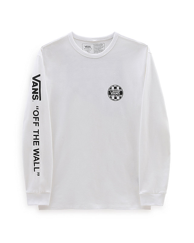 Off The Wall Check Graphic Long Sleeve T-Shirt 1