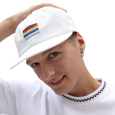 White vans shop cap