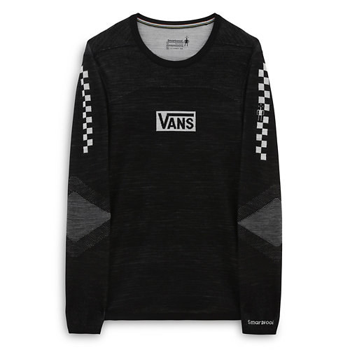 Vans+Intraknit+Merino+Base+Layer+T-Shirt+mit+Rundhalsausschnitt