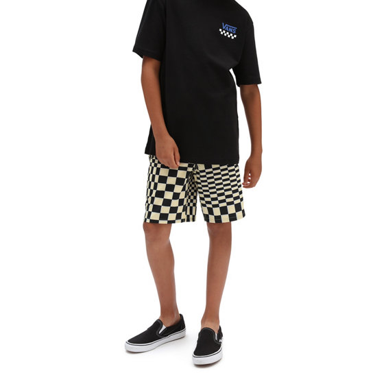 Skewed Checkerboard Surfshort voor jongens (8-14 jaar) | Vans