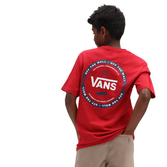 T-shirt à carreaux Logo Garçon (8-14 ans) | Vans