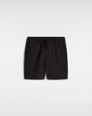 Vans Boys Range Elastic Waist Shorts (8-14 Years) (black) Boys Black
