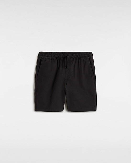 Vans Boys Range Elastic Waist Shorts (8-14 Years) (black) Boys Black
