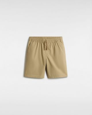 Vans Pantaloncini Bambino Con Vita Elasticizzata Range (8-14 Anni) (khaki) Boys Beige