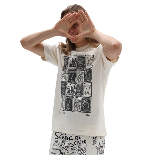 T-shirt+Vans+X+Daniel+Johnston+Checkerboard+OTW