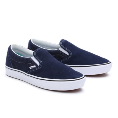 Slip on navy on sale sneakers