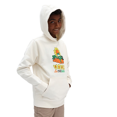 Boys+Eco+Positivity+Pullover+Hoodie+%288-14+years%29