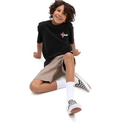 Vans t deals shirt kids Silver