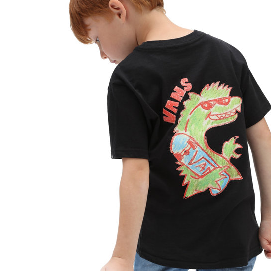 T-shirt Vans X Crayola Vanosaur para criança (2-8 anos) | Vans