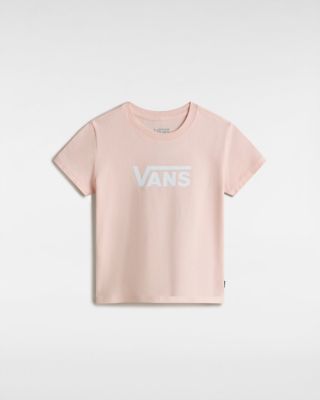 Vans Flying V Tee Voor Meisjes (2-8 Jaar) (chintz Rose) Little Kids Roze