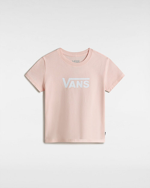 Vans Girls Flying V T-shirt (2-8 Years) (chintz Rose) Little Kids Pink