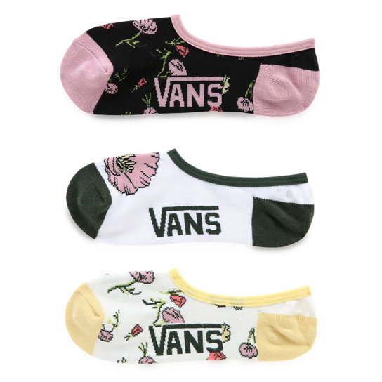 Poppy Ditsy Canoodle Socks (3 pairs) | Vans