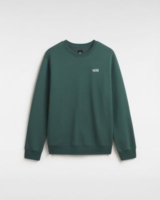 Vans Core Basic Crew Fleece Sweater (bistro Green) Men Green, Size L