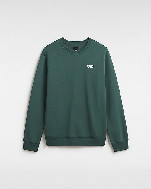 Vans Core Basic Crew Fleece Sweater (bistro Green) Heren Groen