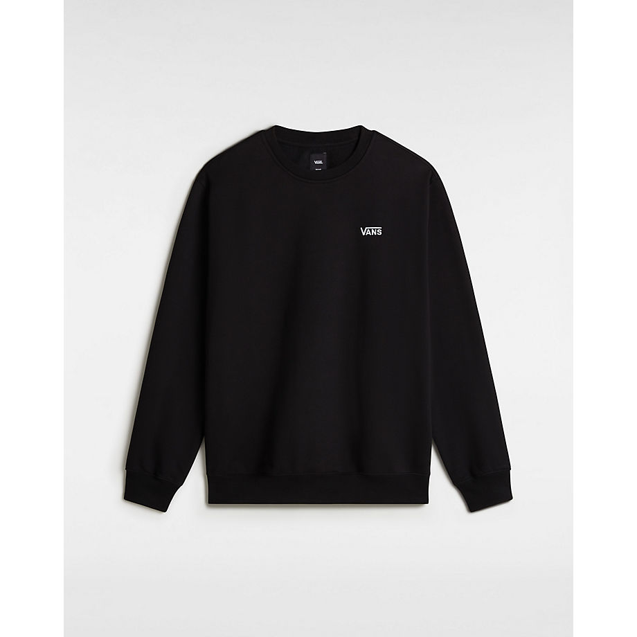 Vans Core Basic Crew Fleece Sweater (black) Heren Zwart