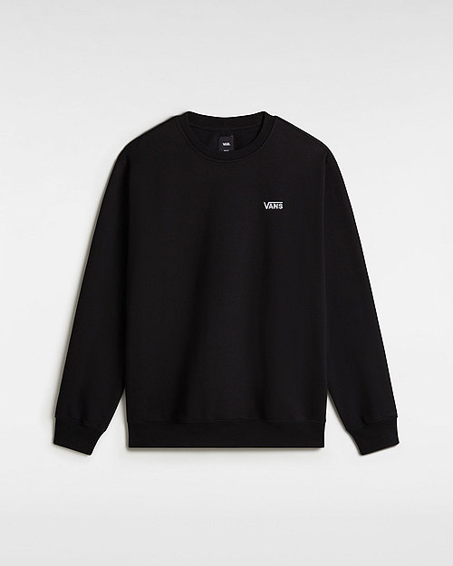 Vans Core Basic Crew Fleece Sweater (black) Heren Zwart