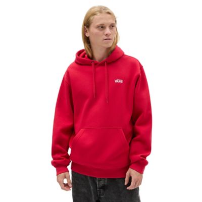 Mens red 2025 vans hoodie