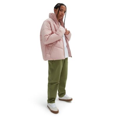 Pink hotsell vans coat